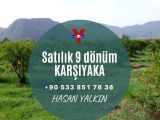 Karşıyaka’Da 9 Dönüm Türk Koçanlı Satılık Arsa